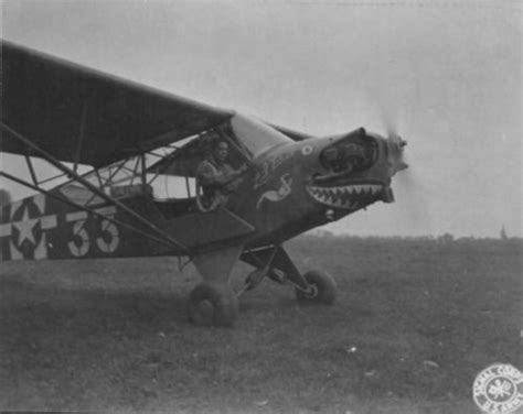 Piper L 4 Grasshopper In France In November 1944 Photo Reconnaissance Aircraft Aircraft