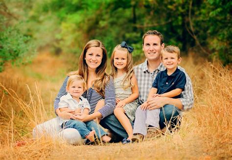 Familie Mit Fotoposen