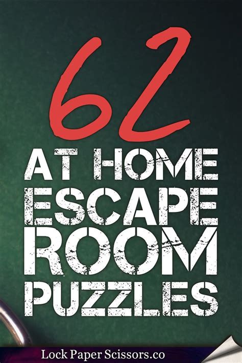 63 Handpicked Diy Escape Room Puzzle Ideas That Create Joy And Mystery