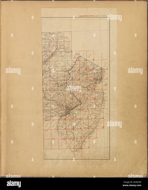 Topographical Maps Of New Jersey 1888 1915 1899 1926 Cartographic