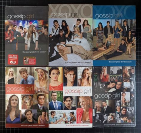 Gossip Girl Complete Series Seasons 1 6 Dvd Lot Ebay