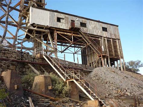 Broken Hill Outback New South Wales Mining Remnants