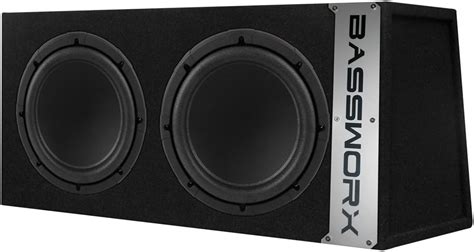 Bassworx Cs210b Dual 10 Inchsealed Enclosure Black Everything Else