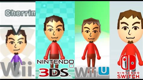 Evolution Of Mii Channelmii Maker In Nintendo Consoles 2006 2017