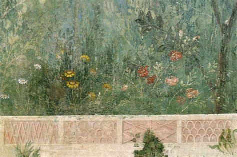 The Painted Garden From The Villa Of Livia For Naturemw Milestone Rome