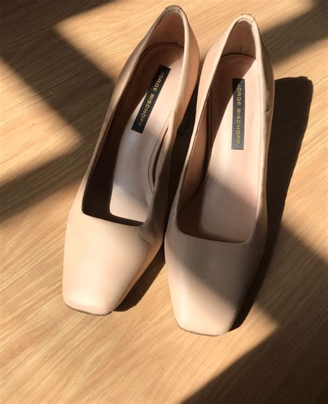 Scarpin Nude Sapato Feminino Jorge Bischoff Usado Enjoei