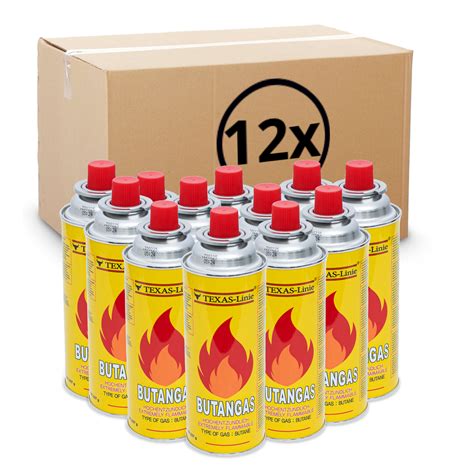 Gaskartusche 227g MSF 1a Butangas 400ml für Camping Gas Kocher