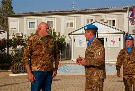 La Visita Di Crosetto Al Contingente Italiano In Libano Le Foto