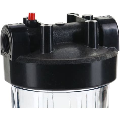 Hydronix Hydronix Hf45 10clbk10pr Water Filter Housing 10 1 Ports