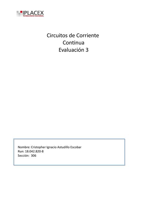 Cristopher Astudillo E Ccc Circuitos De Corriente Continua