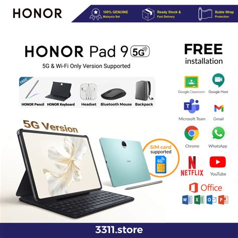 Honor Pad Gb Ram Gb Rom Honor Pad X Gb Lte Original Set