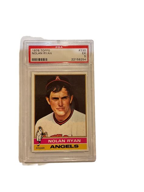 Topps Nolan Ryan California Angels Psa Ebay