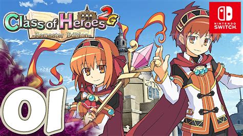 Class Of Heroes 2g Remaster Edition Switch Gameplay Walkthrough Part 1 Prologue No