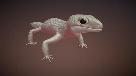 Gecko 3d Model By Ricardo Baeza Ricardoibaeza 34b3915 Sketchfab