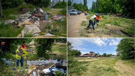 Primăria Sectorului a început curățenia pe terenul Fazei 3 al Parcului