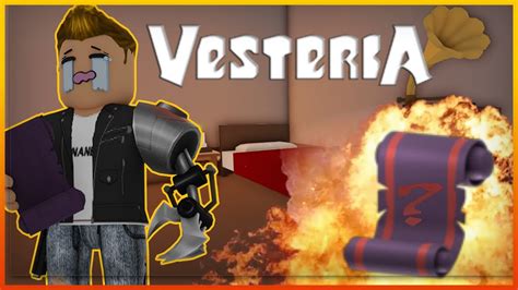 Cursed Scrolls Make Me Cry Myself To Sleep At Night Roblox Vesteria Youtube