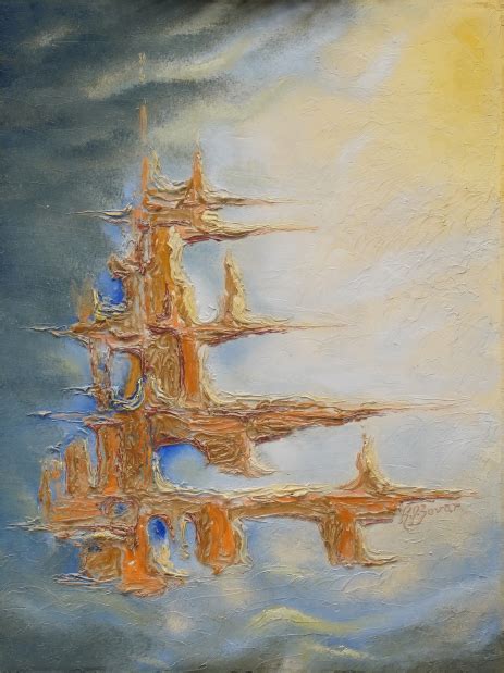 Cerebral Paintings Castles In The Sky Zovar Fine ArtZovar Fine Art