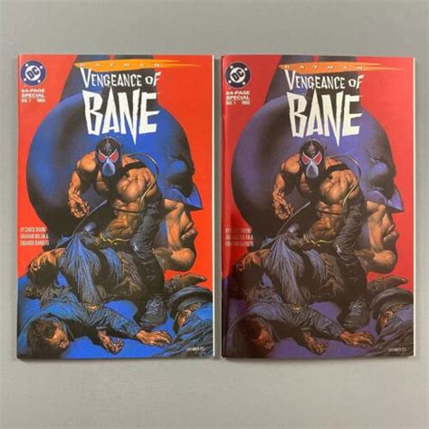 Batman Vengeance Of Bane Special Regular Foil Facsimile Set