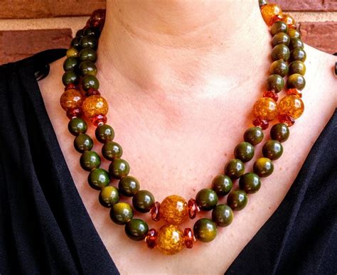 Unique Green With Gold Colour Accents Baltic Amber Catawiki