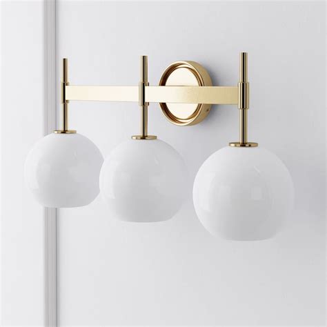 Sculptural Flat Bar Light Globe Sconce West Elm