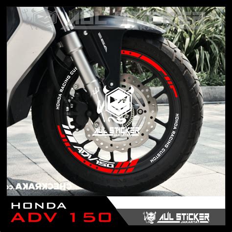 Jual STICKER VELG HONDA ADV 150 DAN ADV 160 NEW DESIGN⁵⁰ Shopee Indonesia