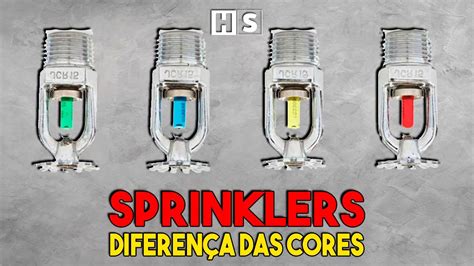 SPK l Chuveiros Automáticos l Tipos de CORES dos SPKs YouTube