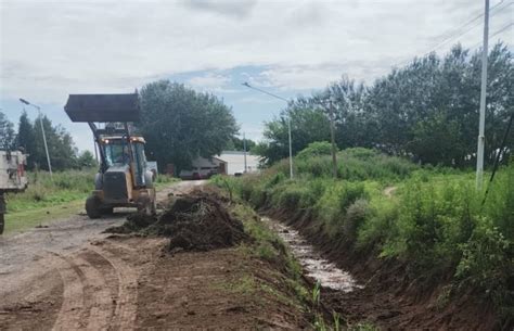 Santa Teresa Avanzan Las Obras De Desag Es Pluviales Expo Funes