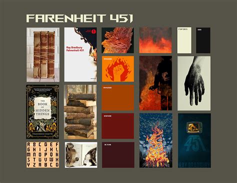 Fahrenheit 451 Book Cover Sleeve on Behance