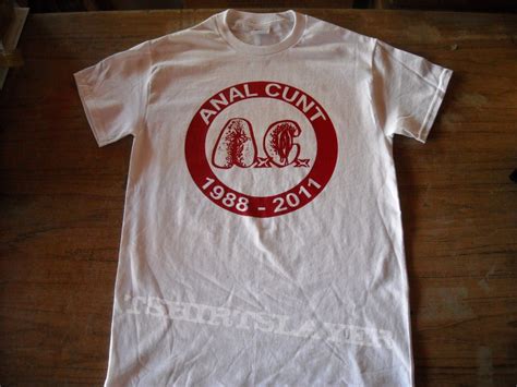 ANAL CUNT AxCx Logo 1988 2011 S S T Shirt TShirtSlayer TShirt And BattleJacket Gallery