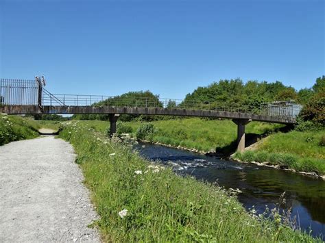 Cable Bridge Over The River Mersey Kevin Waterhouse Cc By Sa