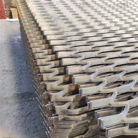 Steel Raised Heavy For Walkway Floor Expanded Metal Mesh China