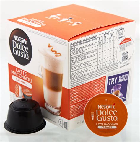 Кофе капсулы Nescafe Dolce Gusto Latte Macchiato Caramel купить в