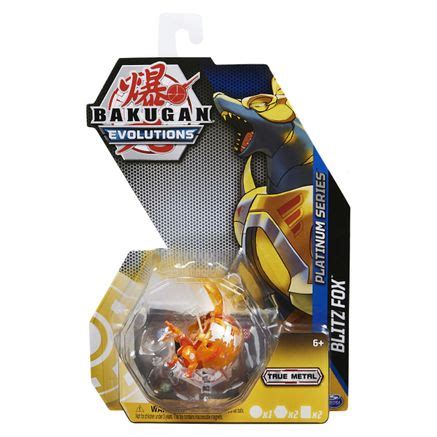 Platinum Series Bakugan Single Pack Aurelus Blitz Fox Evolutions