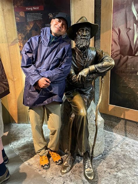 Sculpture Of John Muir At The Yosemite Valley Visitor Cent Flickr