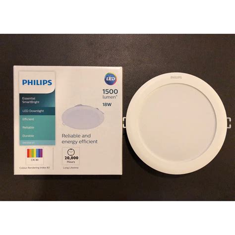 Jual Philips Downlight Led Dn020b G3 18w 18watt 18 Watt 18 W Shopee Indonesia