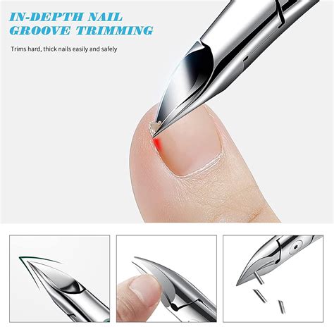 Fvion Podiatrist Toenail Clippers Professional Thick Ingrown Toe