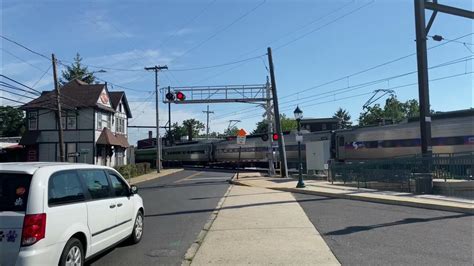 Train Meet Septa Silverliner Iv And V In North Wales Pa Youtube