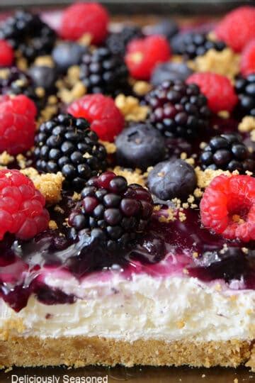 Mixed Berry Dessert Deliciously Seasoned