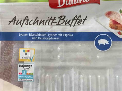 Dulano Aufschnitt Buffet Kalorien Neue Produkte Fddb