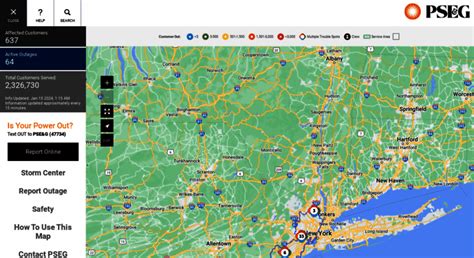 Pseg Nj Power Outage Map - Map