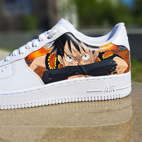 One Piece Luffy X Doflamingo Air Force 1 Custom Custom Sneakers Air