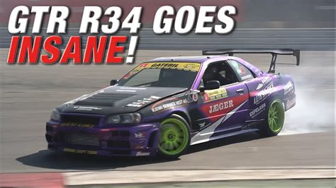 SKYLINE GTR R34 COMPILATION Ultimate Nissan Skyline GTR R34 Drift