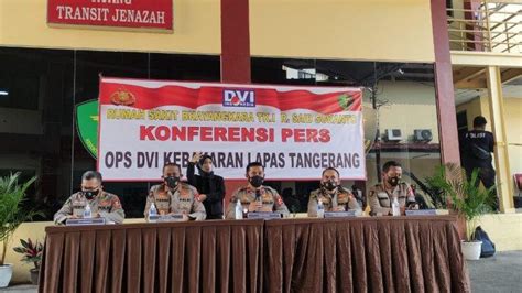 Tim Dvi Rs Polri Identifikasi Setelah Terima Kantong Jenazah Korban