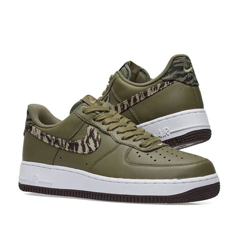 Nike Air Force 1 Premium Tiger Camo Olive Camo End Us