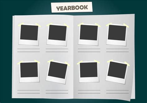 Album Yearbook Vector Template Download Free Vectors Clipart