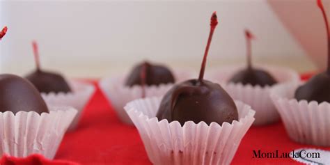 Chocolate Covered Cherries Recipe Mom Luck Chocolate Covered