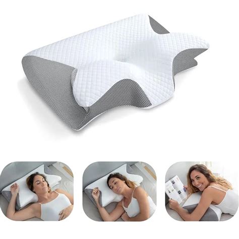 Almohada Cervical De Espuma Viscoel Stica Almohada Ortop Dica De