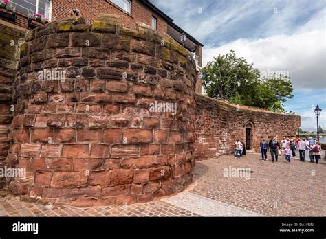 Roman walls chester hi-res stock photography and images - Alamy