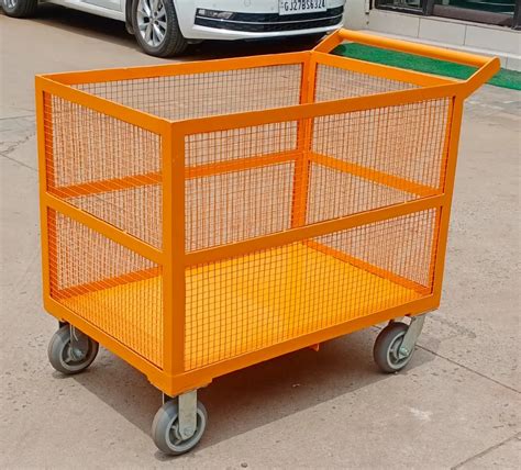 Manual Mild Steel WIRE NET BOX TRUCK Load Capacity 100 Kgs To 500 Kgs