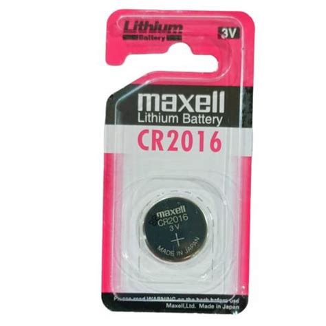 Maxell Cr Original V Lithium Coin Cell Battery Industrial Grade